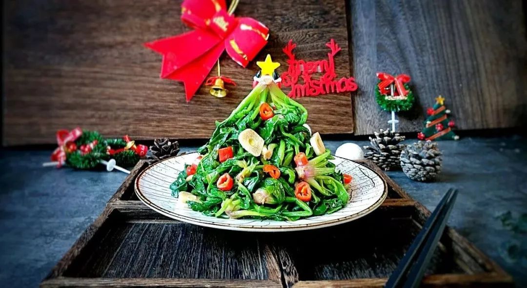 3种家常食材就可以做的圣诞树，做法简单营养全面，孩子特喜欢