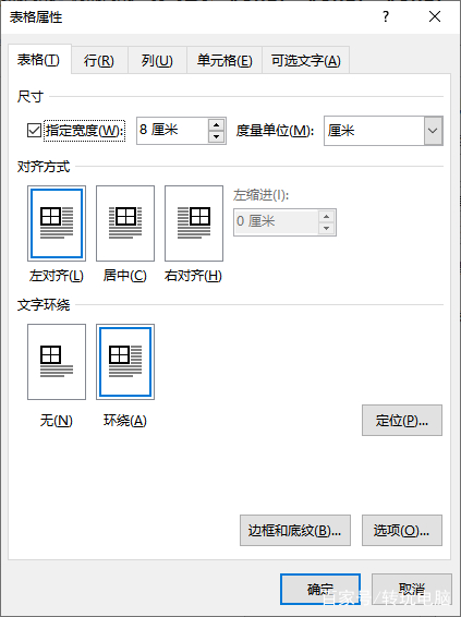 Word表格列宽调整方法详解