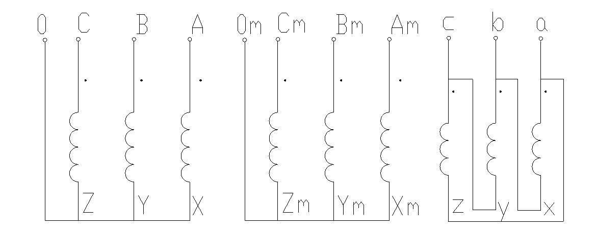 大型電力變壓器連接組YNyn0d11到YNyn0d1的轉換