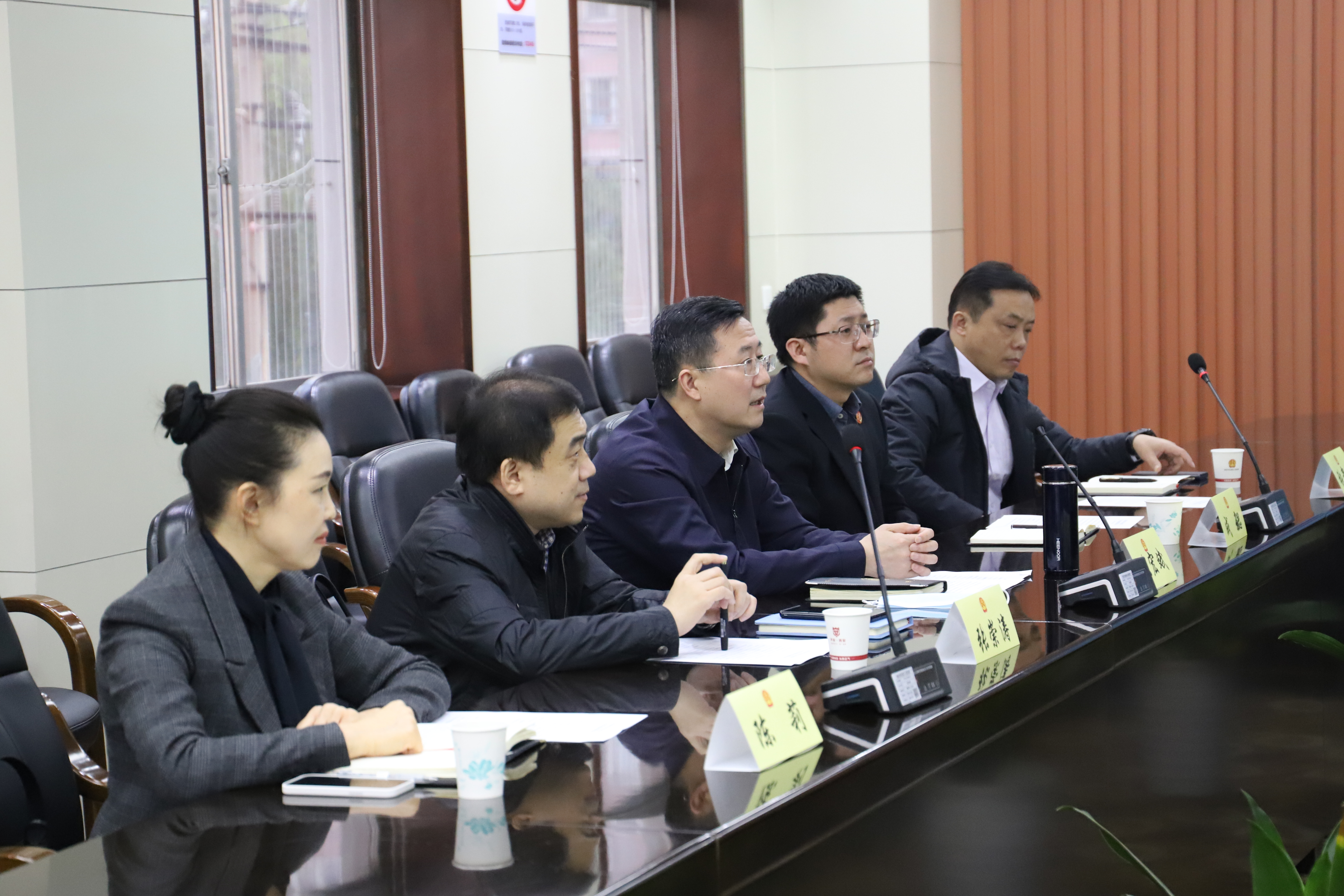 陕西省高院领导调研督导西安市长安法院工作
