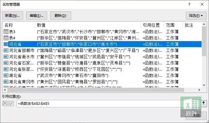 讓領導看傻，Excel三級下拉菜單，自動生成