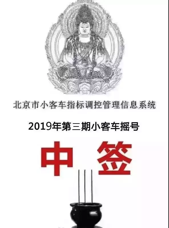2019北京第4期小客车摇号指标来了！中签率为…附摇号查询入口