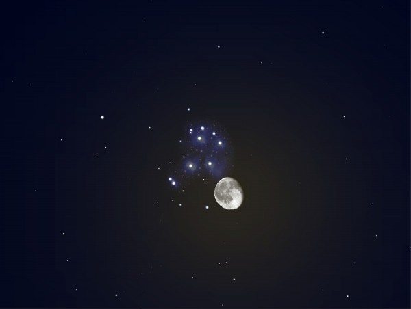 《梅西耶星表》M45︱七仙女的故事就起源于金牛座中的昴宿星团