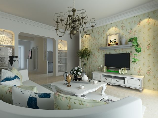 十種不同風格的客廳裝潢效果圖，一個漂亮的客廳，點亮整個屋子