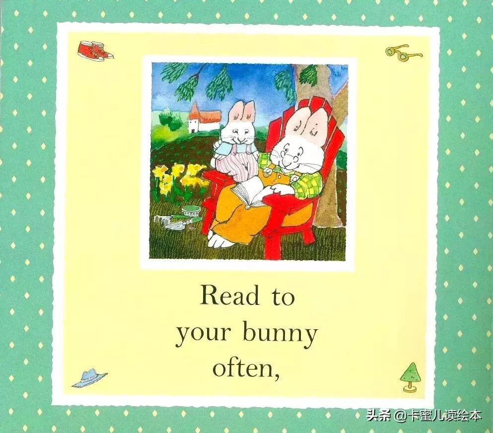 英文有声绘本《Read to your bunny》读书给你的小兔子