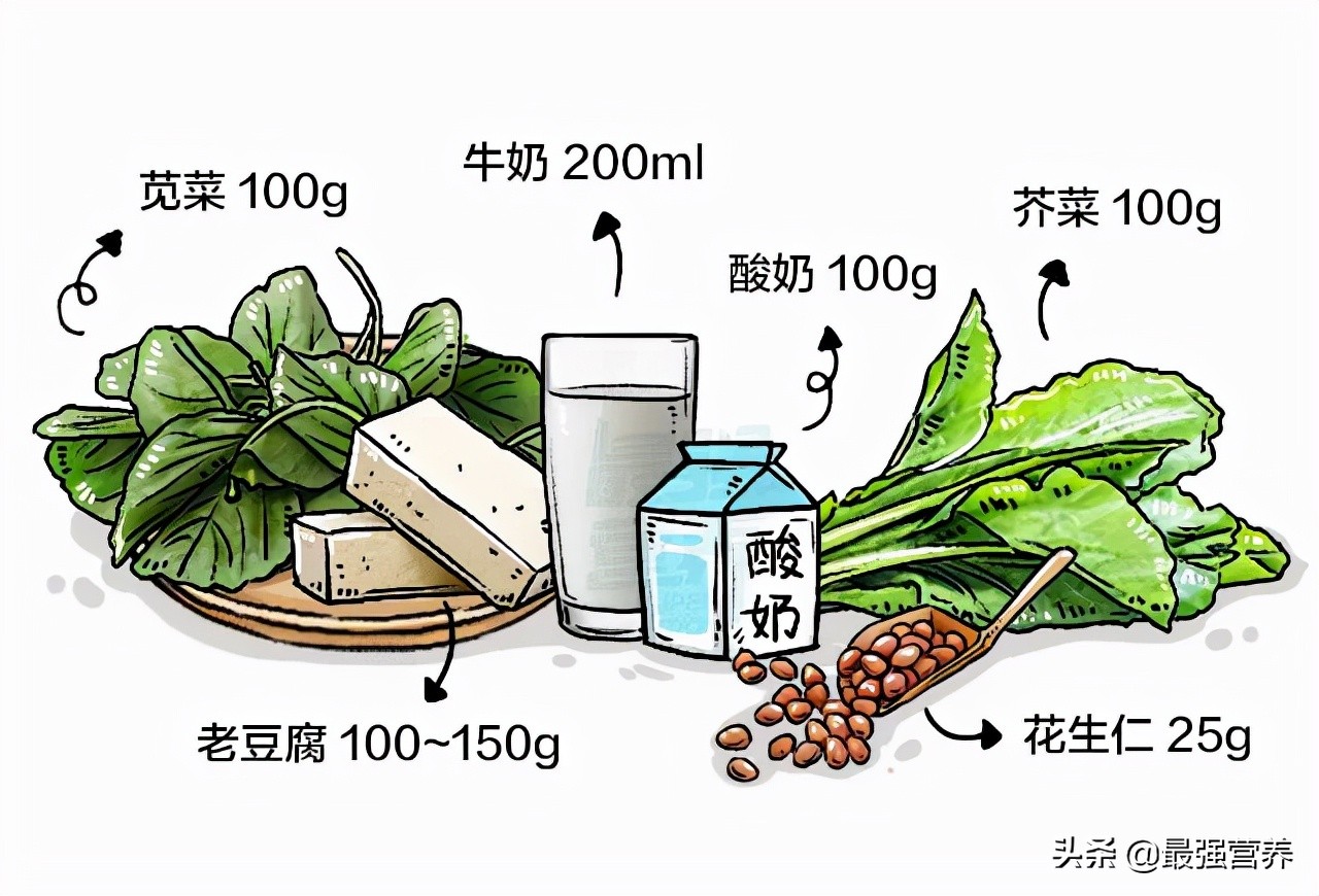 补钙铁锌的10佳食物排行榜，吃什么能食补看这篇就够了