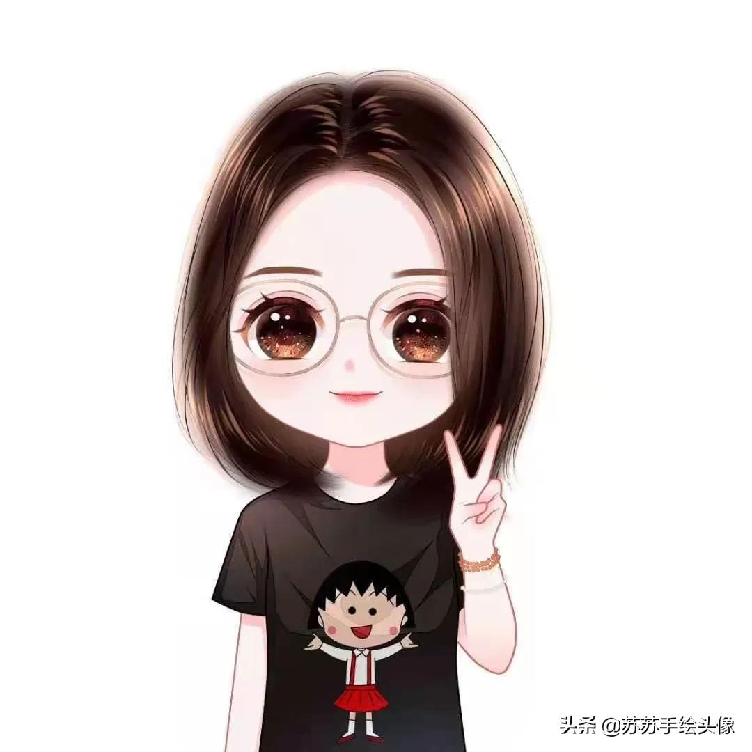 换个头像吧,好看可爱的卡通头像,每个女孩都有一颗少女心