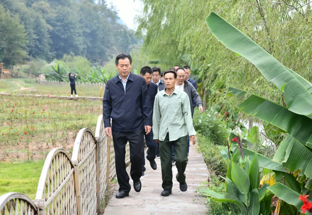 石希欣在沅陵辰溪调研文旅融合发展、文物和传统村落保护利用工作