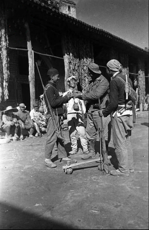 (哈里森·福尔曼)拍摄的敌后抗日根据地民兵们【2】-zhuofu6058439