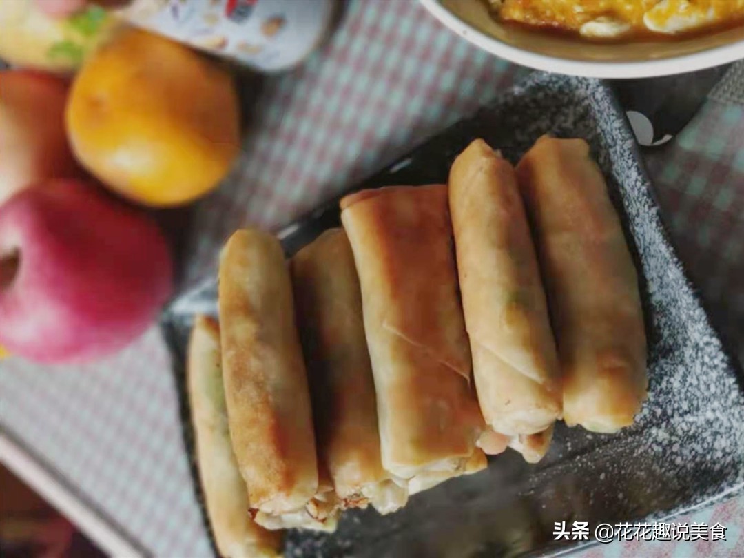 春节春卷馅料黄金搭配，鲜香酥脆超好吃
