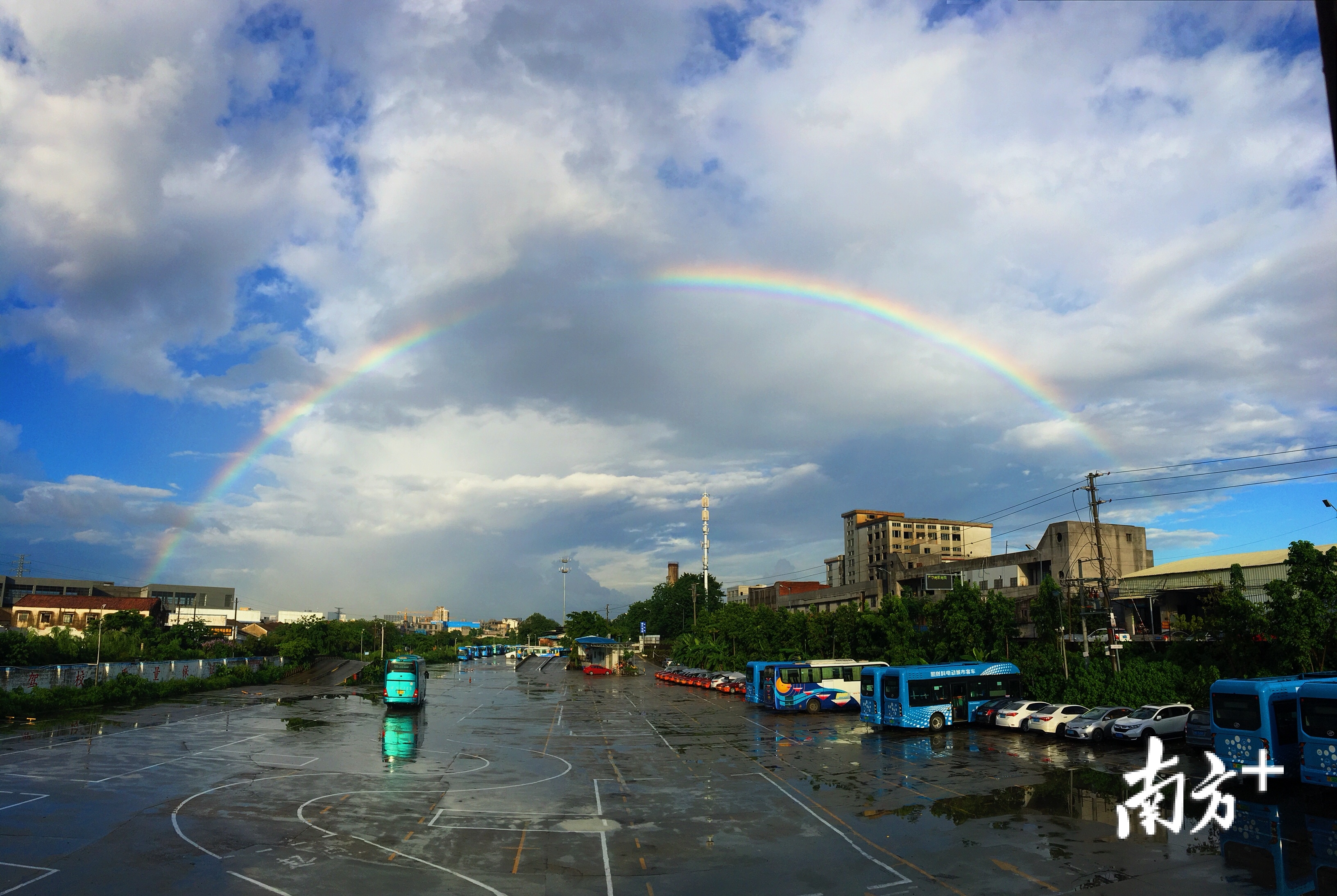 多图｜雨后佛山的“双彩虹”，他们拍到了
