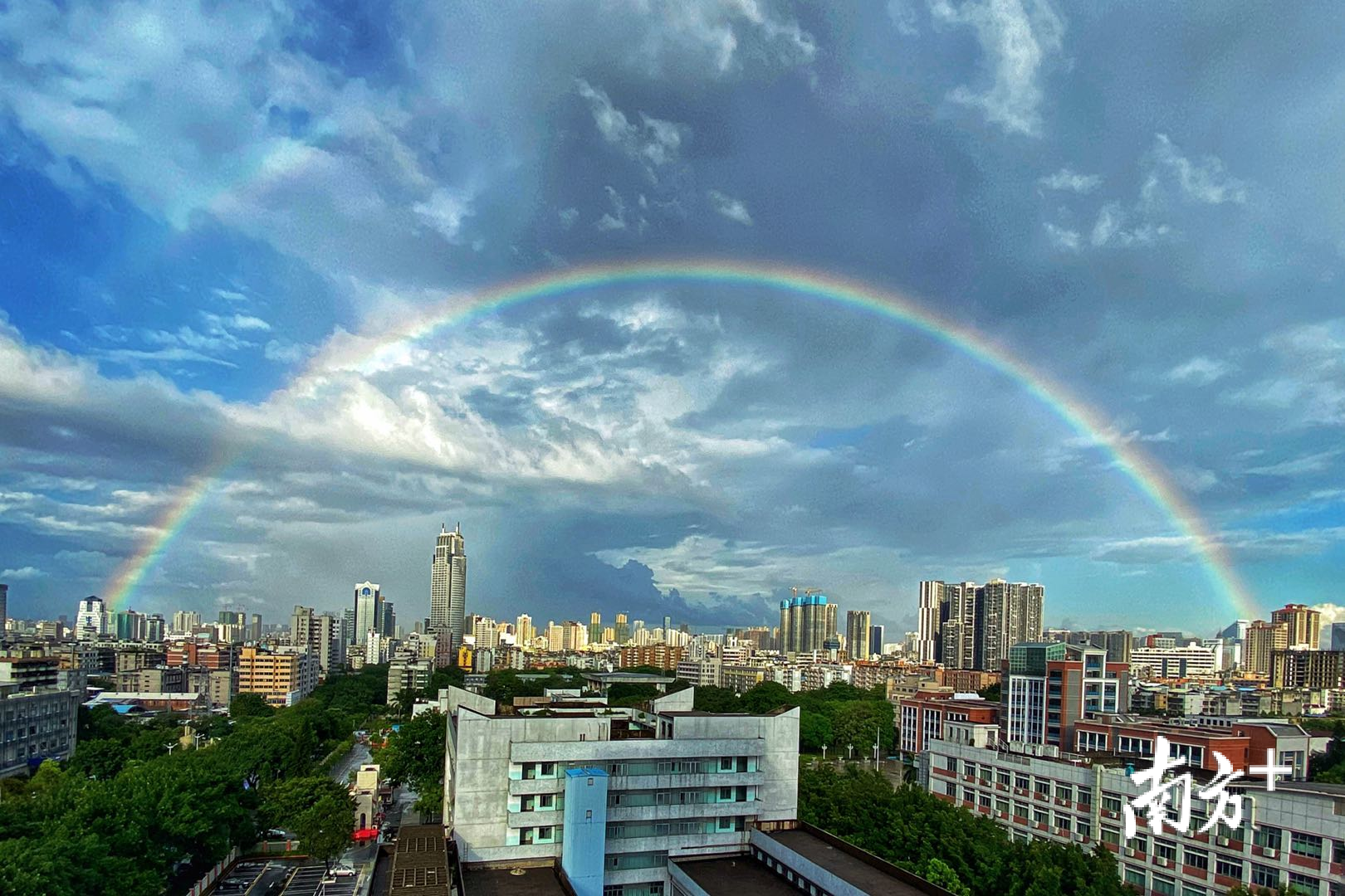 多图｜雨后佛山的“双彩虹”，他们拍到了