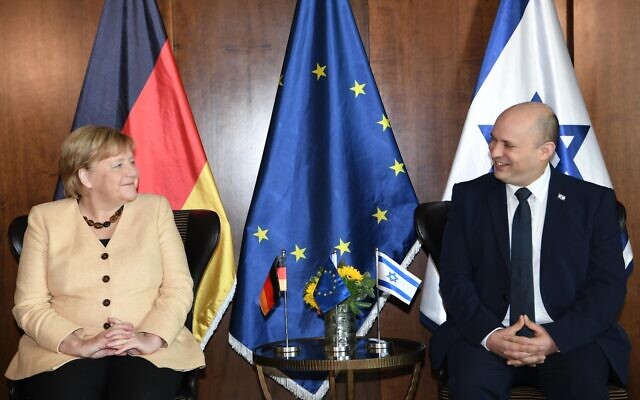 德國總理與以色列總理舉行會談伊核問題及巴以關係仍是重點