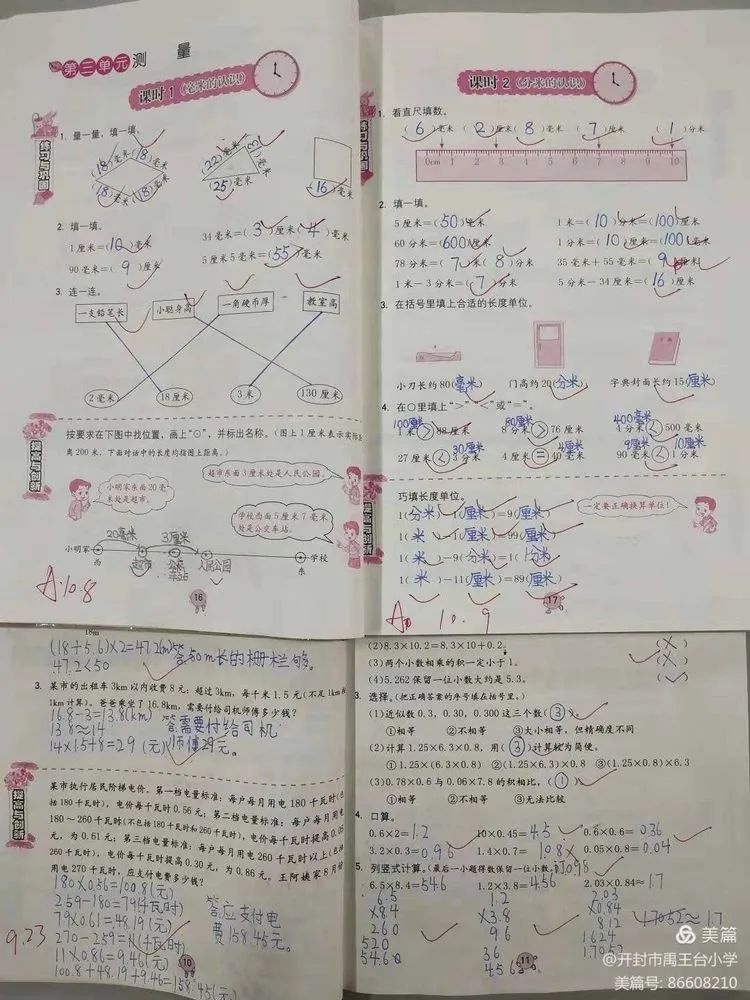 落实“双减”提质增效——禹王台小学作业教案检查纪实