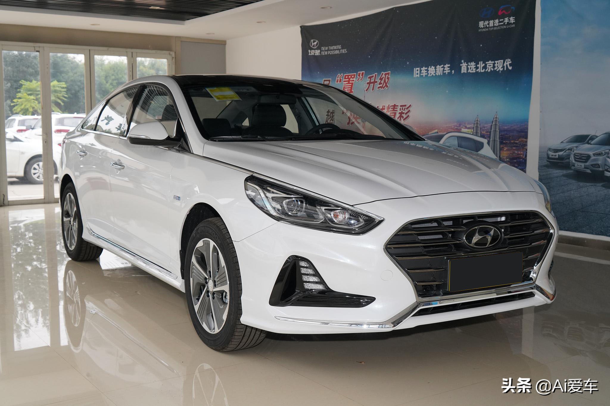 混动不输丰田，1.3L油耗合资低价大家轿，92燃油好养，索纳塔PHEV