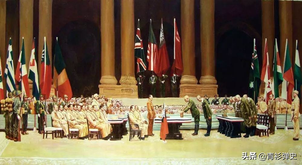 向上追溯到1931年东三省沦陷以来14年的侵华战争获得胜利,或再向上