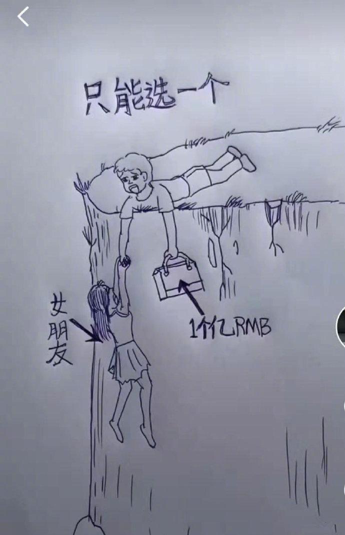 爆笑gif：狗大妈，你的菜是要钱呢，还是用狗粮换啊