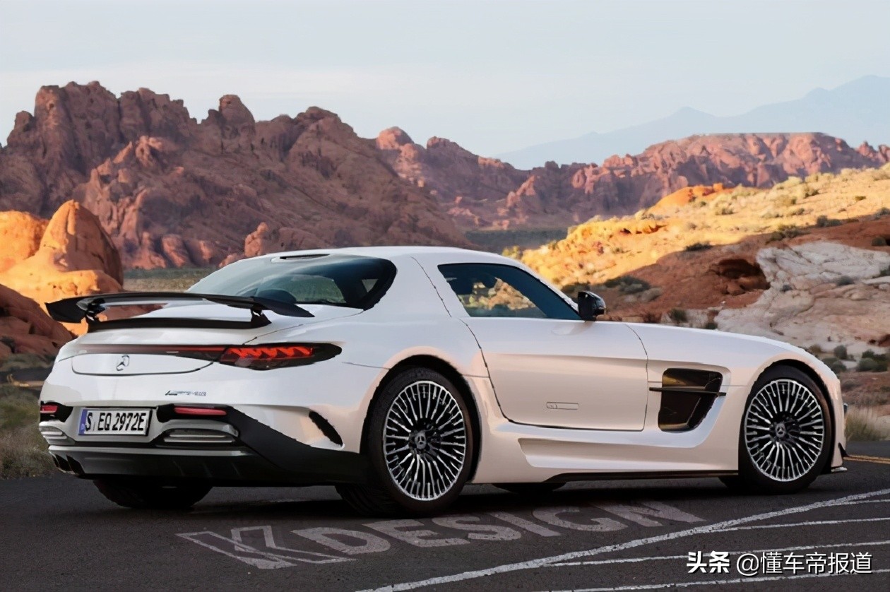 新车｜全新外观+鸥翼门设计！奔驰EQ SLS AMG渲染图曝光