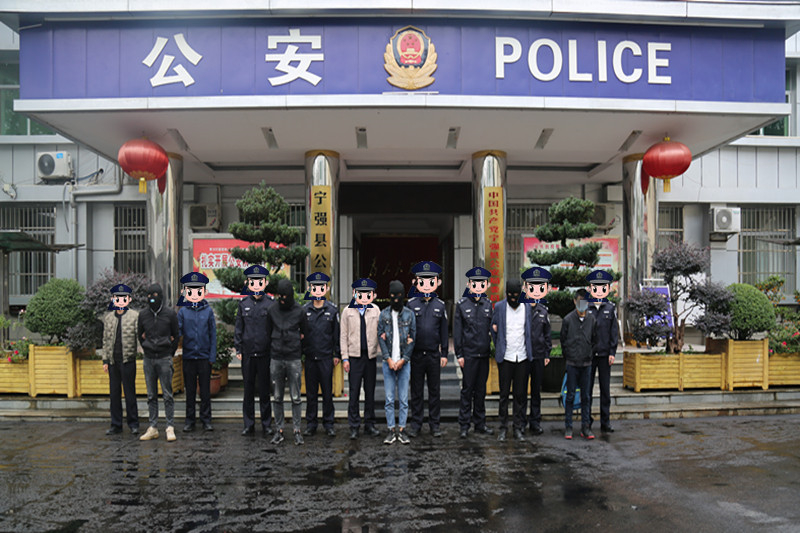 雷霆出击！宁强警方打掉一诈骗窝点抓获5名嫌犯