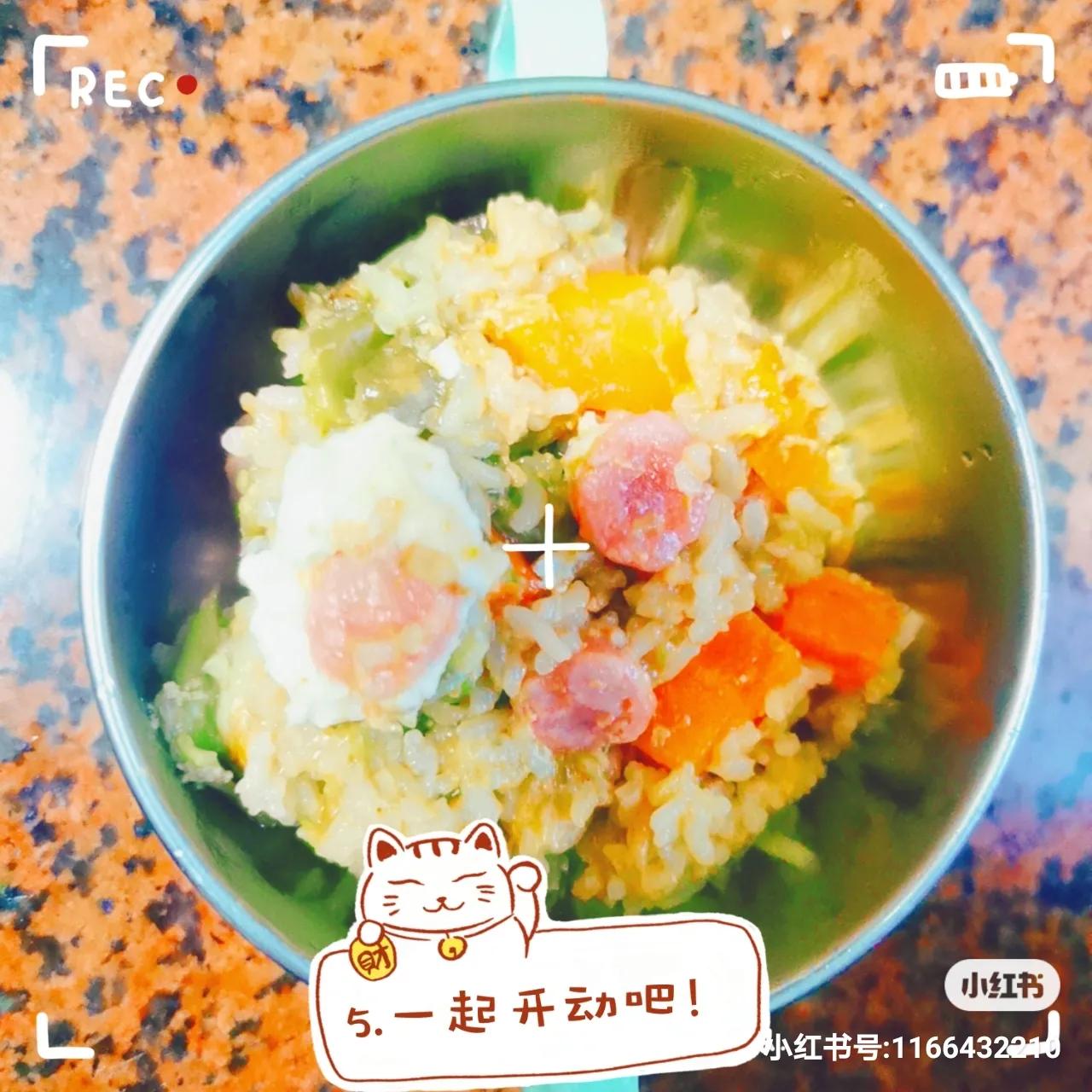 吃一次就上瘾的腊肠焖饭，饭菜一锅出，太适合懒人了