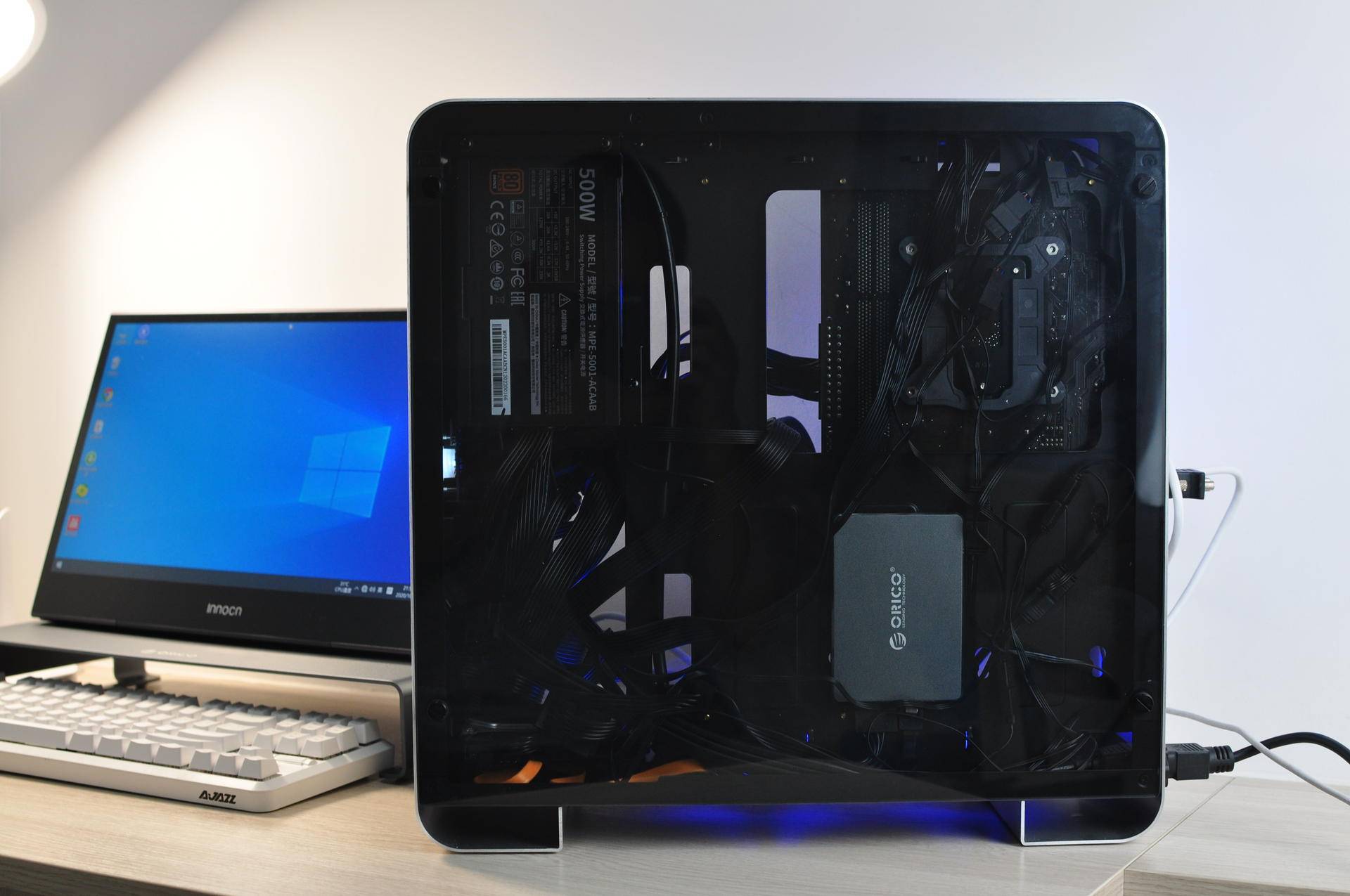 迷恋却买不起mac pro,我把家里的电脑换了个银色新机箱