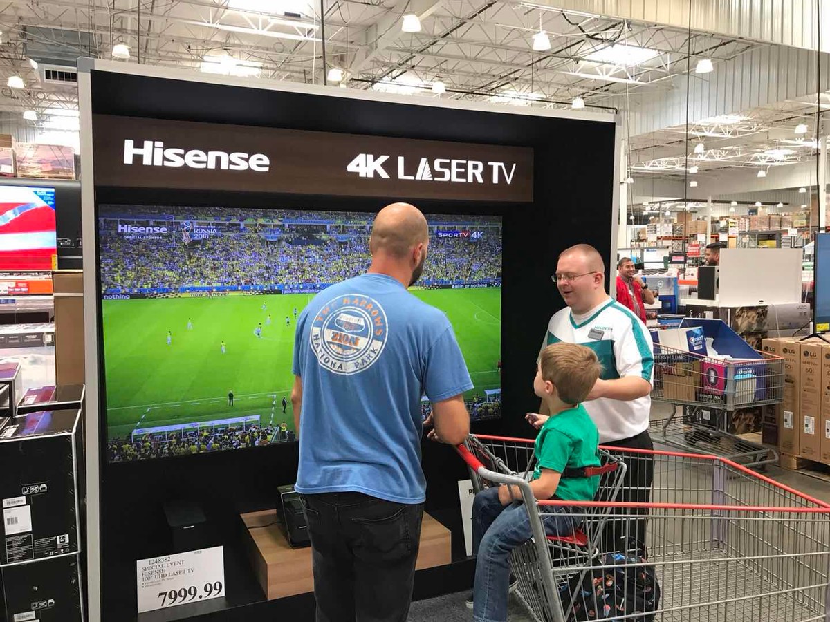 海外博主Unbox Therapy推荐，”惊掉下巴”的巨幕电视长啥样