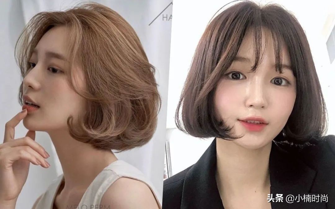 2021年圆脸女生发型小技巧！学会秒变精致瓜子脸