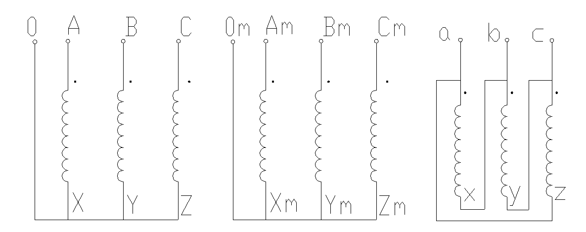 大型電力變壓器連接組YNyn0d11到YNyn0d1的轉換