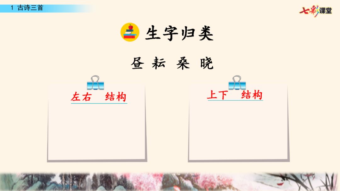 部编版五年级下册语文第1课《古诗词三首》知识点+图文讲解