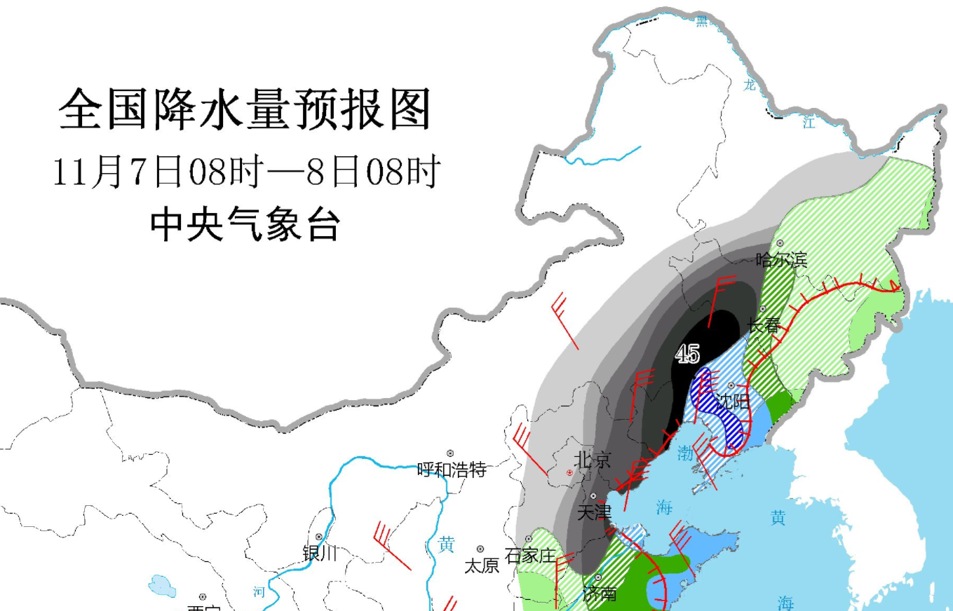 京津冀有暴雪！气旋或进东北，警惕狂风、特大暴雪，今冬会更冷？