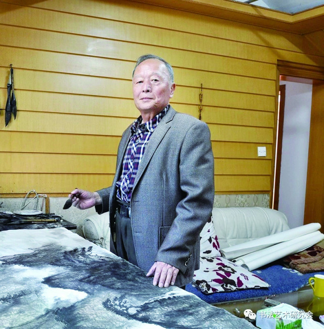 “不忘初心跟党走·笔墨流韵感党恩”当代书画名家作品展-沈志斌