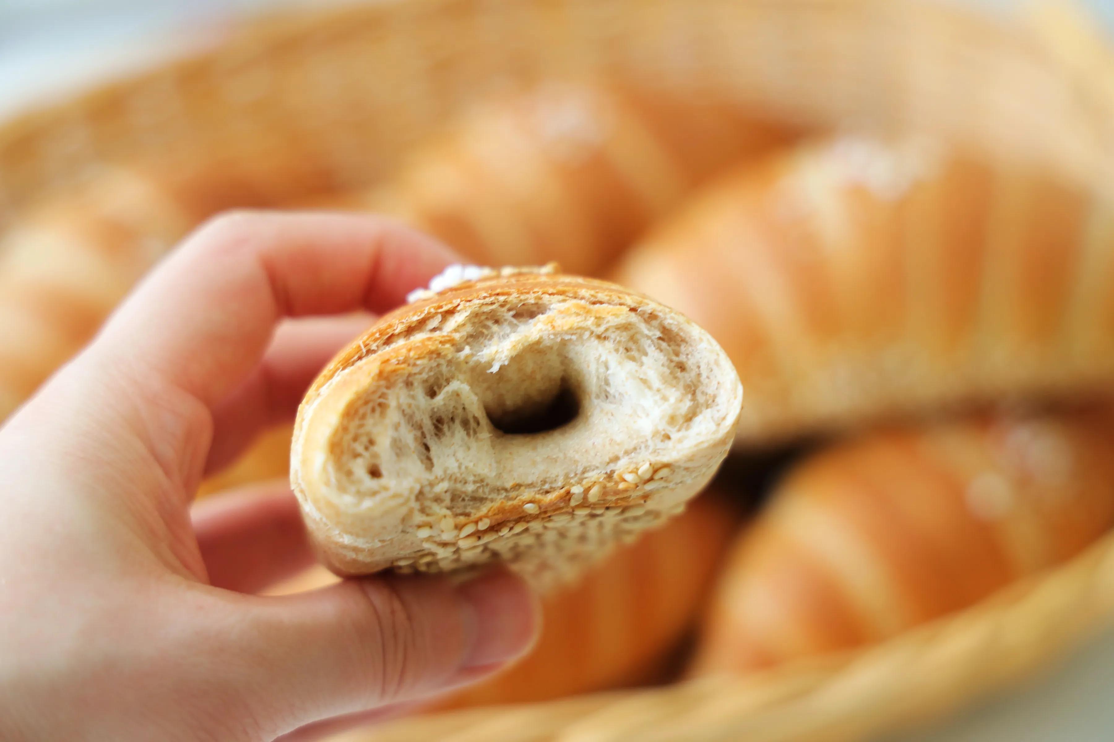 早餐最爱的日式海盐面包,脆脆的表皮,柔软的内心,一吃就上瘾