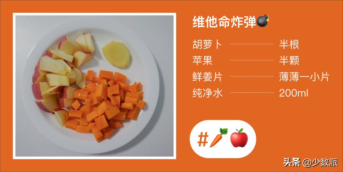 手把手教你：果蔬汁这样做，营养又省事儿
