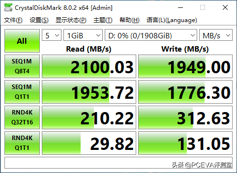 金士顿XS2000 2TB移动固态硬盘评测