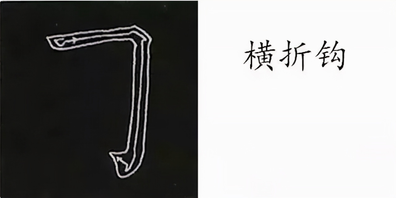 柳公权楷书基本笔画的写法