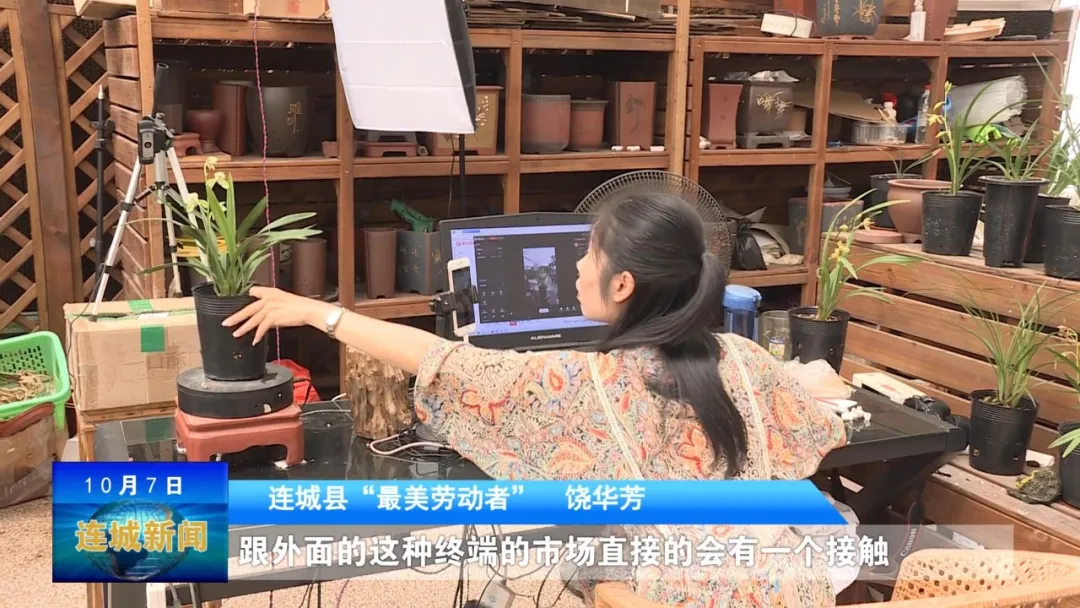 「最美勞動者」饒華芳：傾情蘭花事業 助推鄉村振興