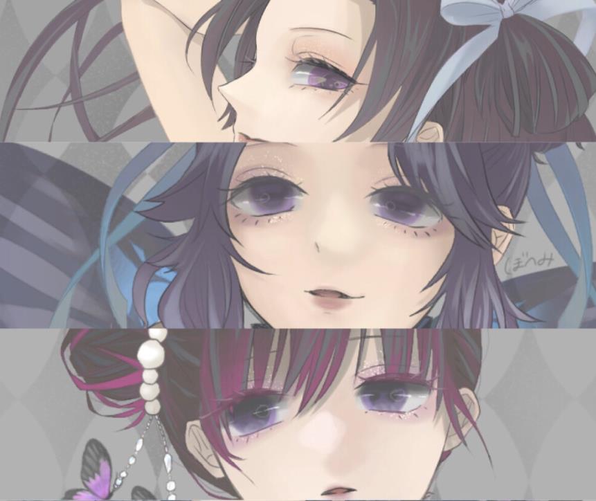 鬼滅之刃：蝶屋四美穿上旗袍，蝴蝶忍百看不厭，香奈乎又美又颯