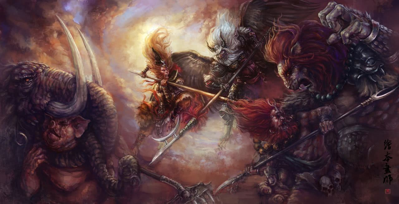 《西游记》原著中狮驼岭有多可怕,孙悟空被吓瘫!电视剧没敢拍