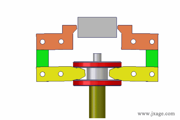 肘杆加紧机构12.肘杆加紧机构13.双面刀刃灌木修剪机构14.