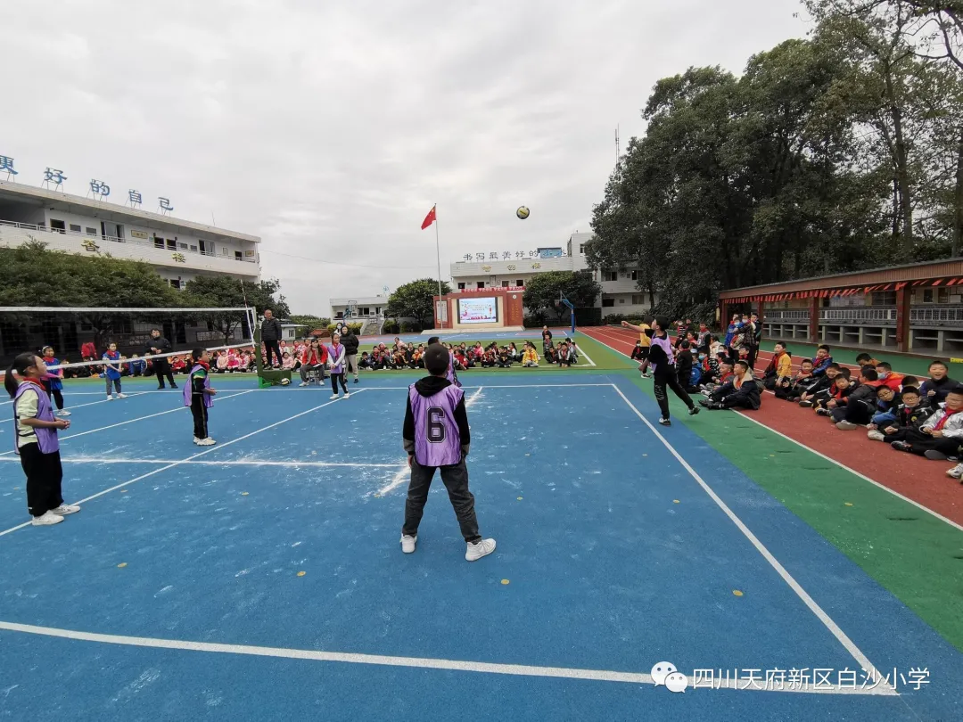 齐心协力，创造奇迹——四川天府新区白沙小学排球联赛