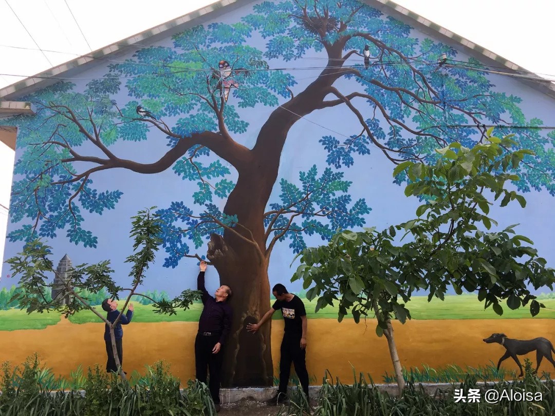 美丽乡村文化墙绘设计60例-墙绘扮靓乡村