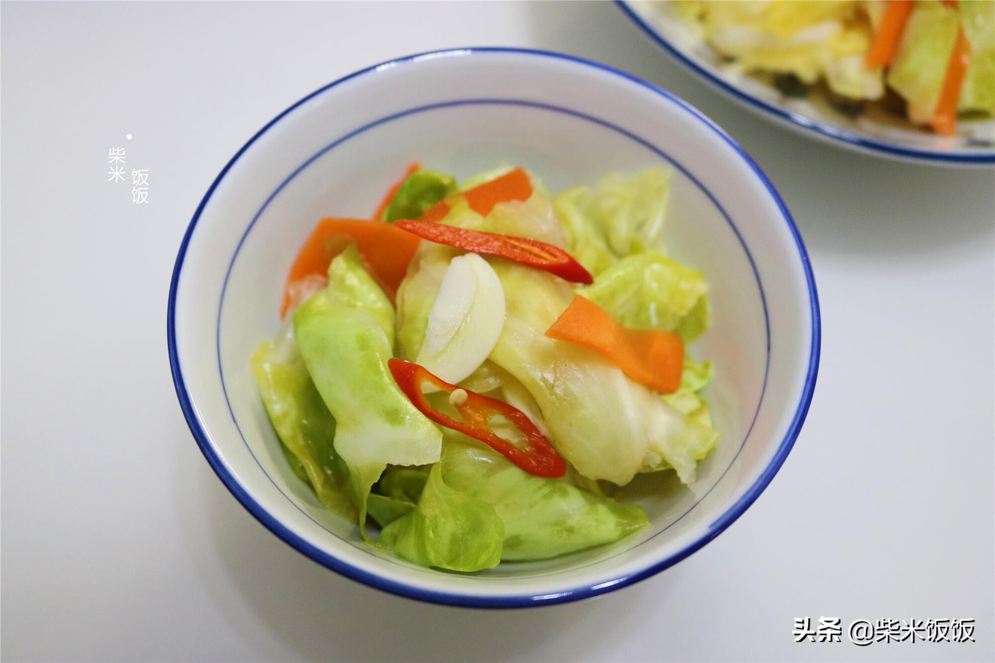 家常泡菜做法，方法简单，晚上做早上就能吃，爽脆又开胃