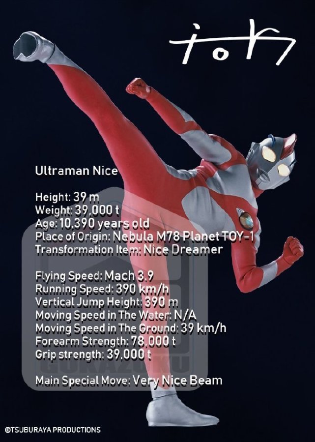 Although It Is An Unpopular O Clock The Popularity Of This Ultraman Is Not Low Because His Name Is Very Nice Nais Ultraman Laitimes