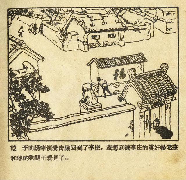 1956年老版《平原游击队》姬寿彭绘画