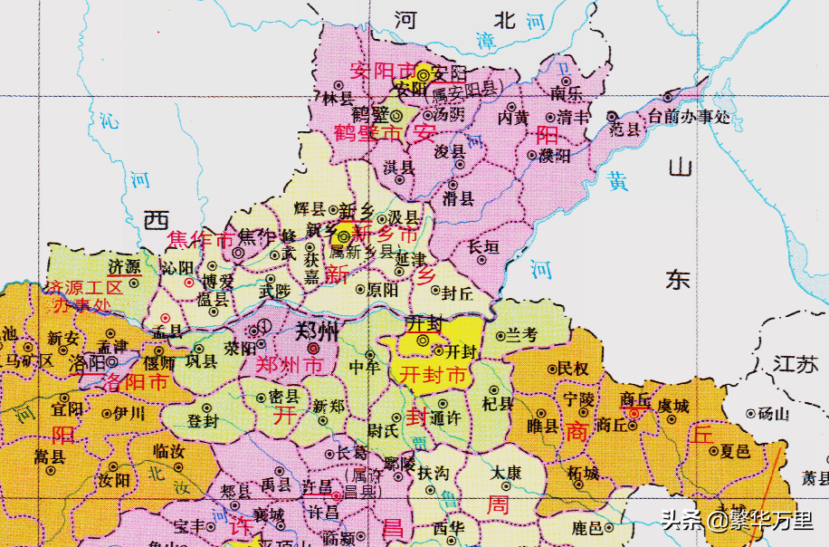河南省的区划调整，17个地级市之一，鹤壁市为何有2个县？