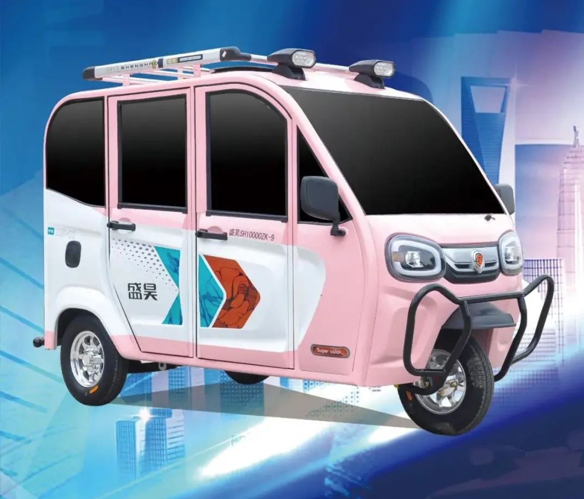 3款品质佳的电动三轮车，配1000W电机，休闲代步或接送小孩都适合