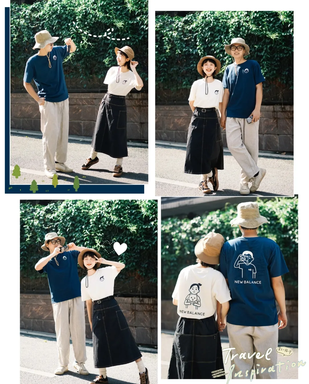 淘宝网短袖情侣装推荐(夏季新款情侣装哪款比较好)插图26 30套情侣装!巨好看!没男票的也要和姐妹一起安排