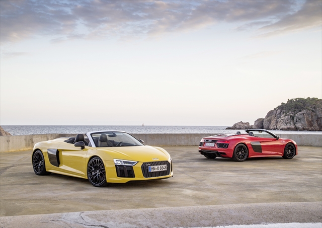 「奥迪」全新“奥迪R8 Spider”售价为155万的敞篷跑车喜欢吗？