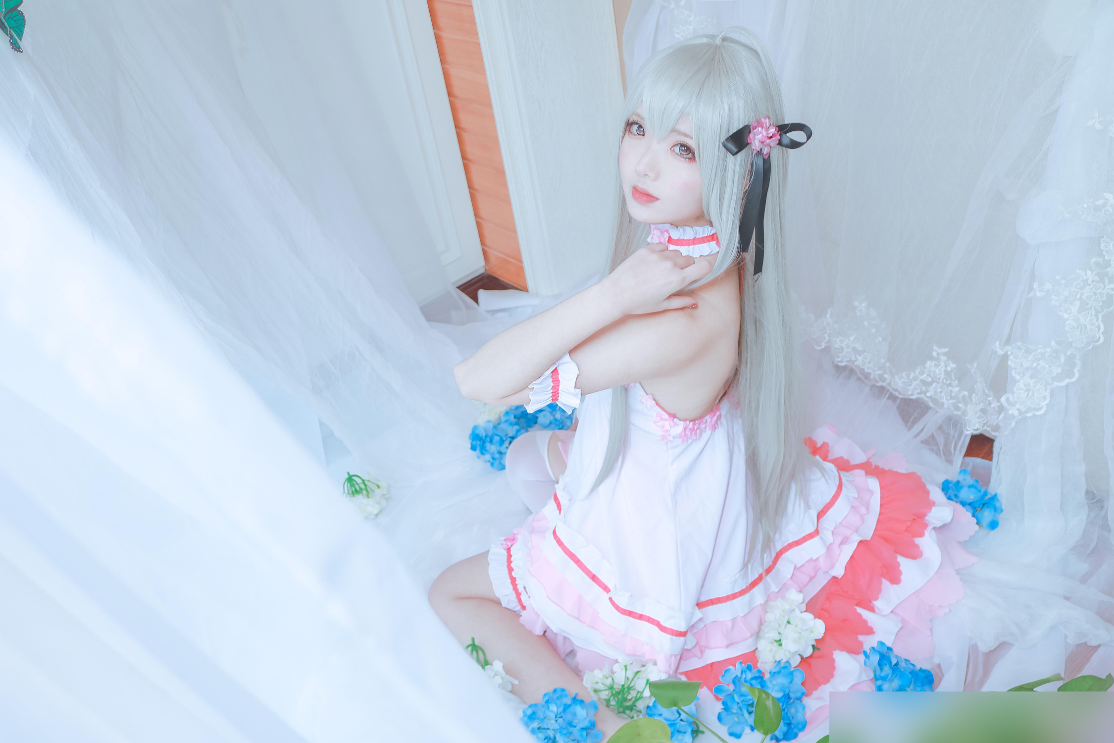 三组国人可爱妹子cos的春日野穹!这样可爱的妹妹谁不想要呢?