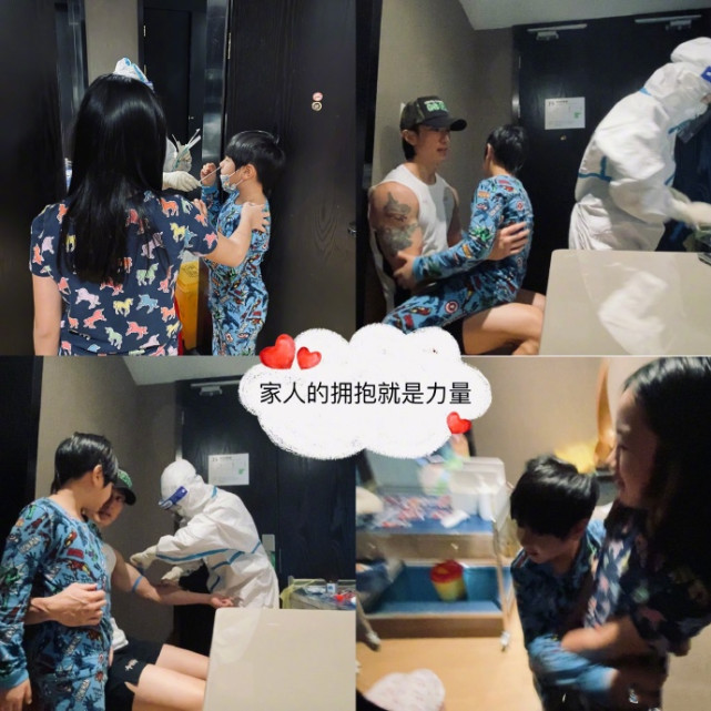 吴尊分享隔离日记，一双儿女连做20多次核酸检测，表现超勇敢